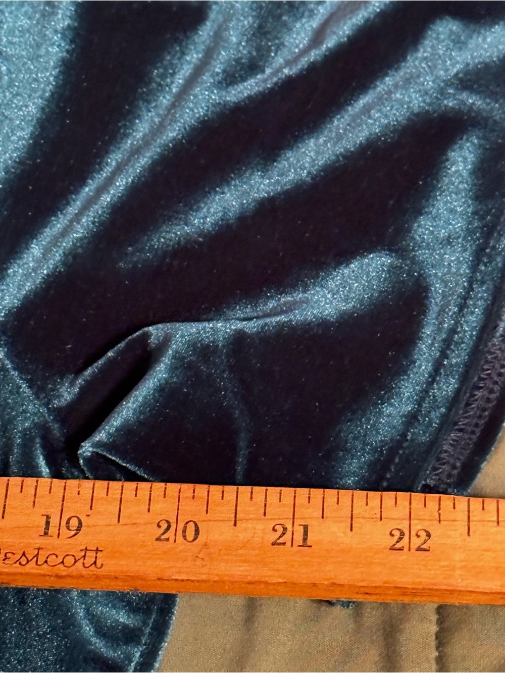 The Children’s Place Emerald Green Velour Dress Short Sleeve Fit & Flare Sz L - Picture 14 of 14